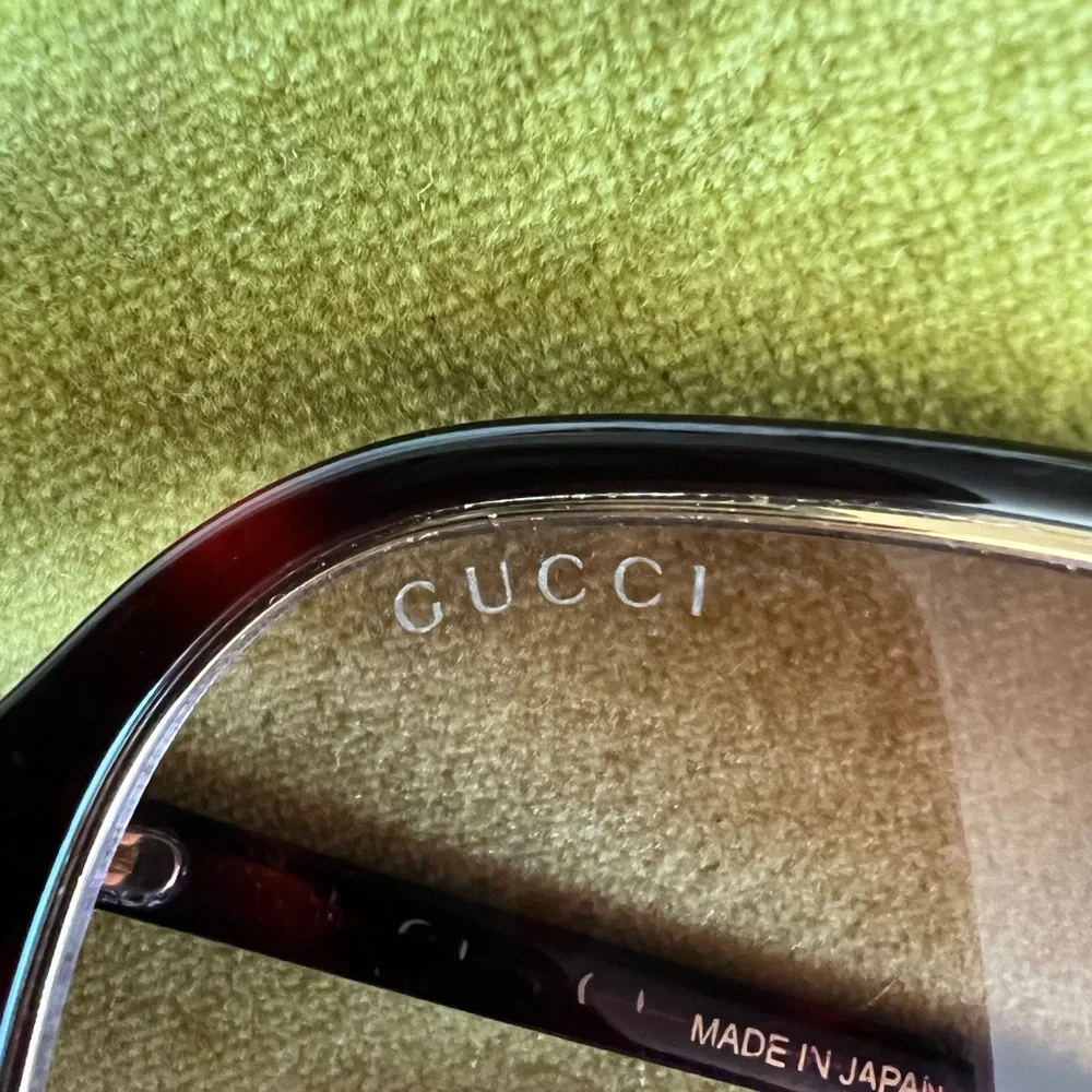 Gucci tortoise shell Sunglasses Aviator Style - Picture 4 of 17